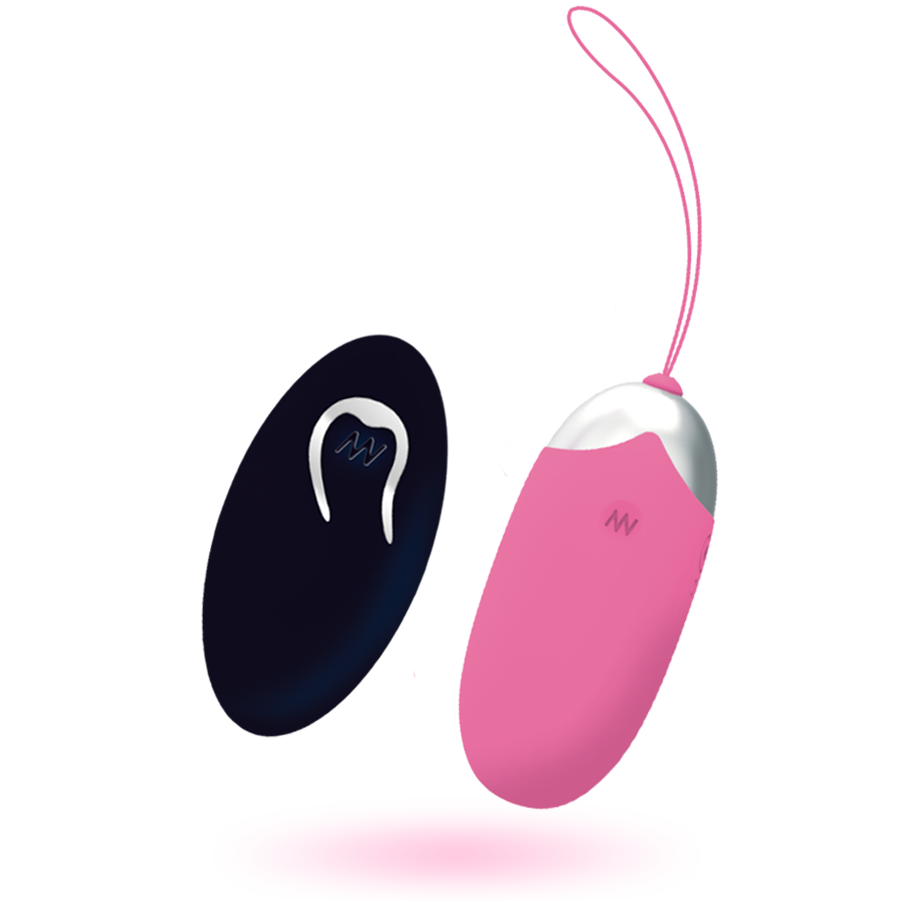 Intense - Flippy II Vibrating Egg With Remote Control Pink