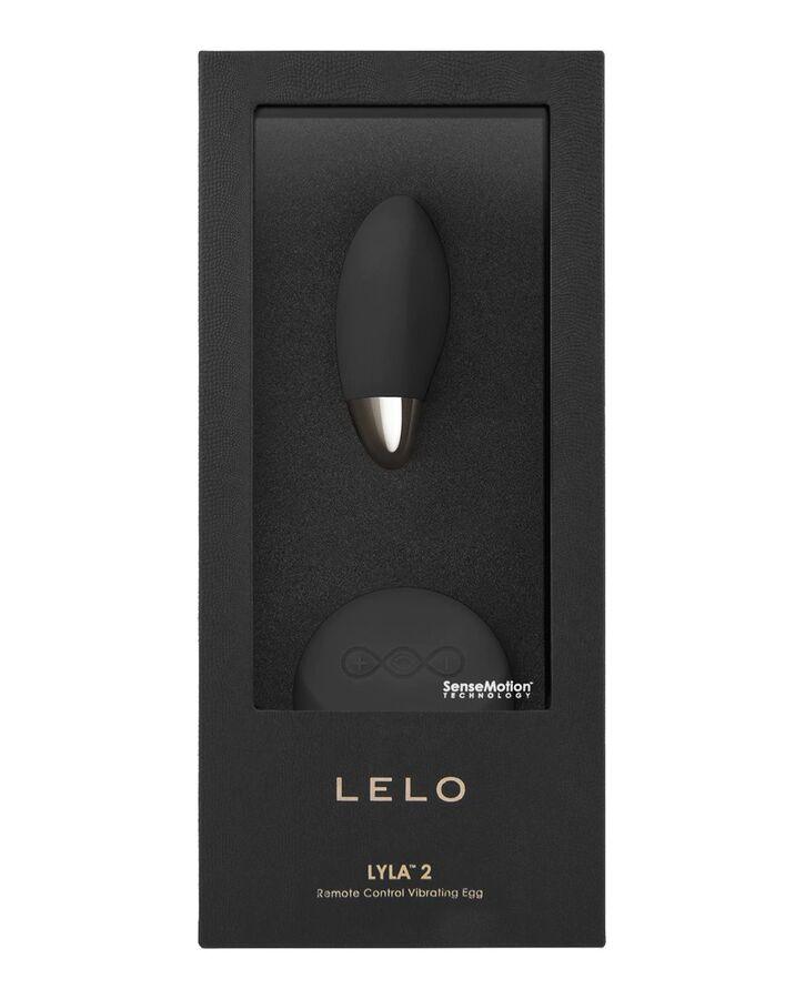 LELO - LYLA 2 INSIGNIA DESIGN EDITION BLACK MASSAGER EGG - The Intimacy Studio
