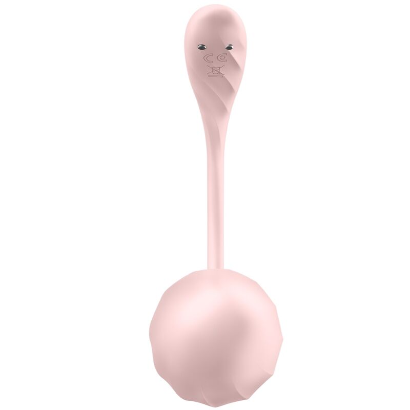 Satisfyer - Ribbed Petal Free App pink