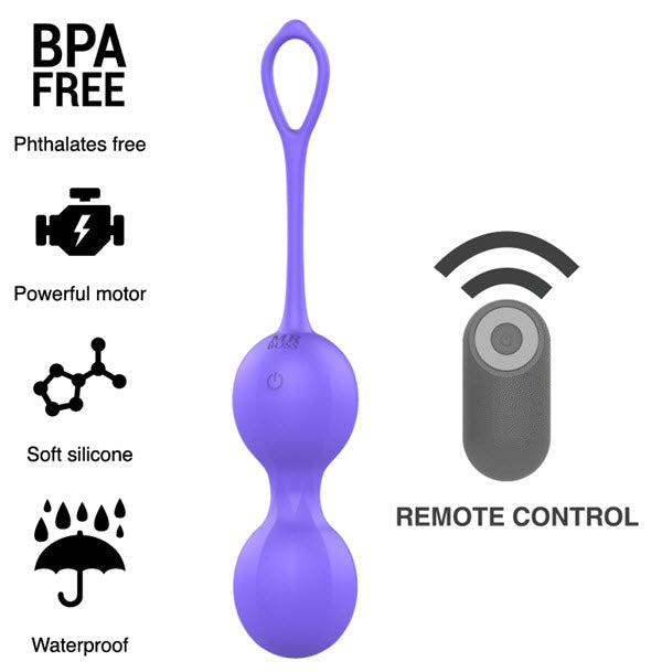 Mr Boss - Dumas Vibrating Kegel Beads Remote Control