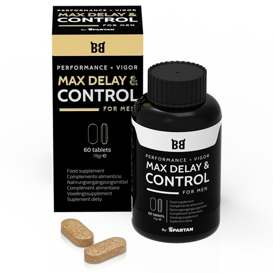 BLACK BULL - Max Delay & Control Maximum Performance For Men 60 Capsules