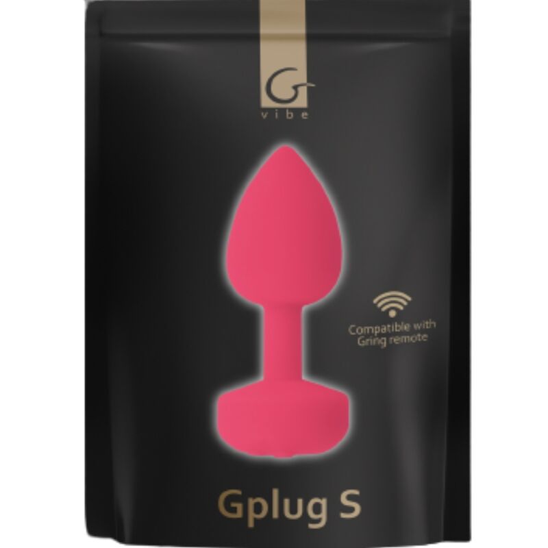 G-Vibe - Funtoys Gplug Vibromasseur Anal Rechargeable Petit Rose Néon 3cm