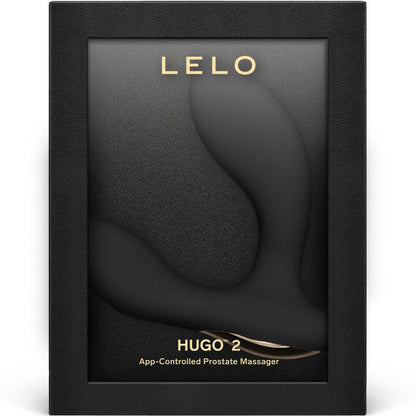 LELO - HUGO 2 BLACK PROSTATE MASSAGER - The Intimacy Studio