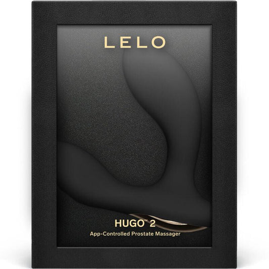 LELO - HUGO 2 BLACK PROSTATE MASSAGER - The Intimacy Studio