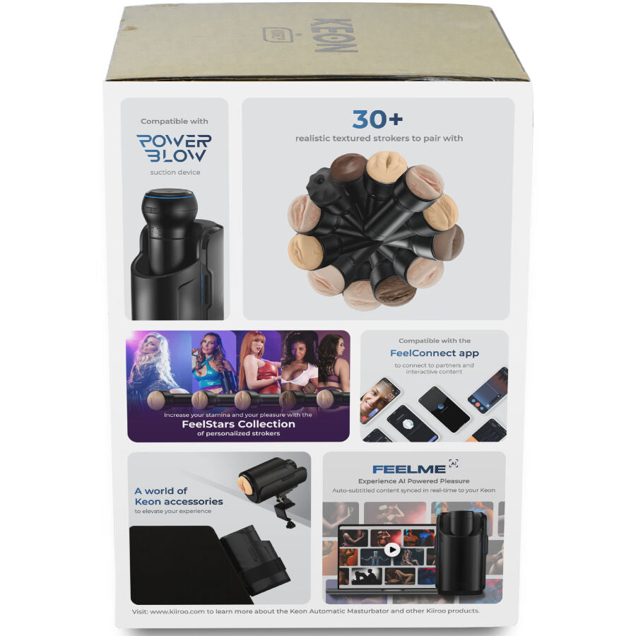 Keon Interactive Masturbator Feel Stroker Not Included