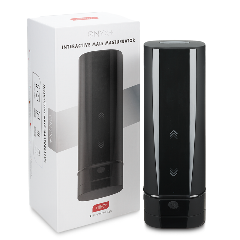 KIIROO - ONYX+ TELEDILDONIC MASTURBATOR WITH SKIN TEXTURE - The Intimacy Studio