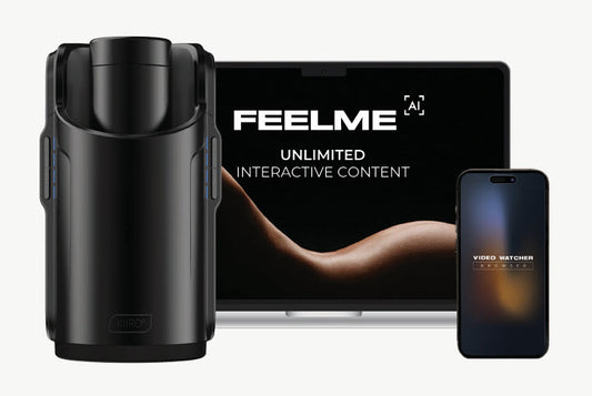 Kiiroo - Keon Wifi Combo Automatic Masturbator + Feel Stroker