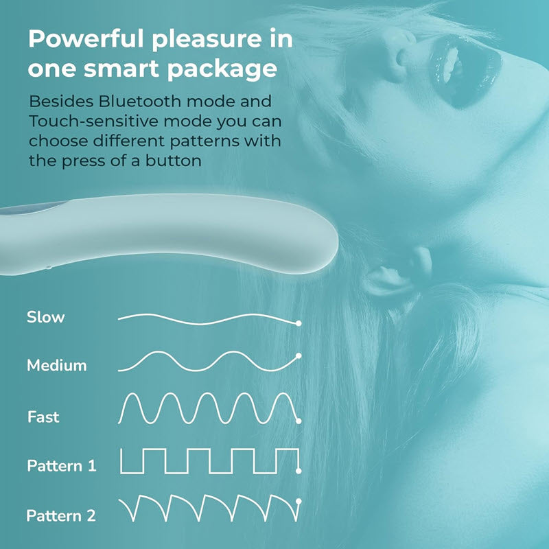 Kiiroo - Pearl 2+ G-Spot Vibrator - Turquoise