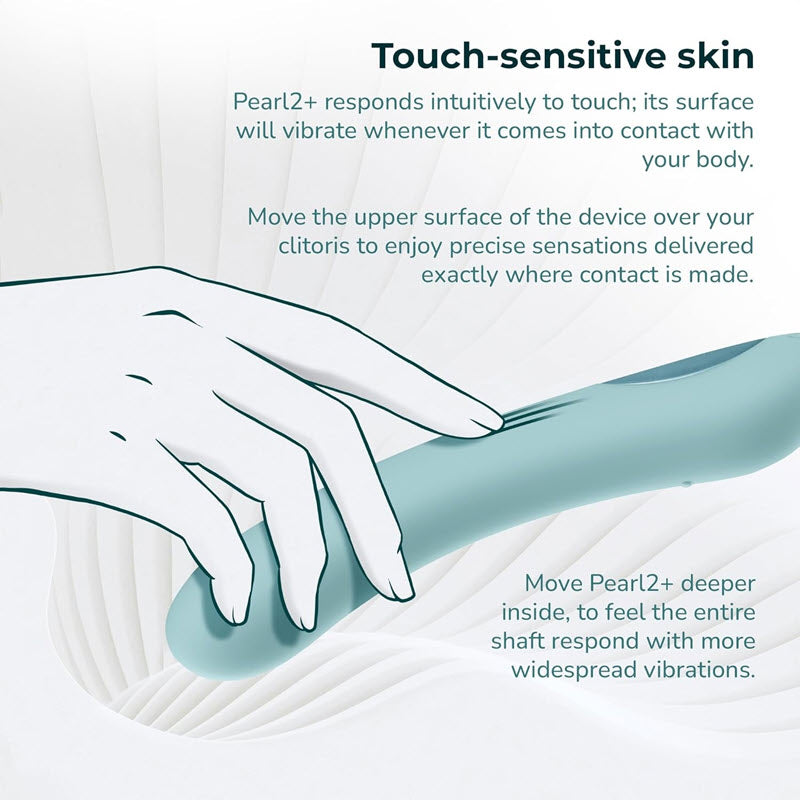 Kiiroo - Pearl 2+ G-Spot Vibrator - Turquoise