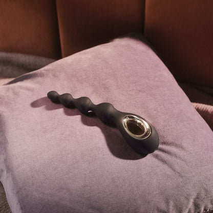 LELO - SORAYA BEADS BLACK ANAL MASSAGER - The Intimacy Studio