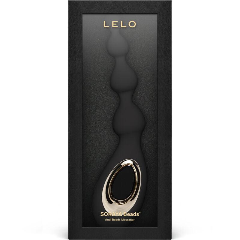 LELO - SORAYA BEADS BLACK ANAL MASSAGER - The Intimacy Studio