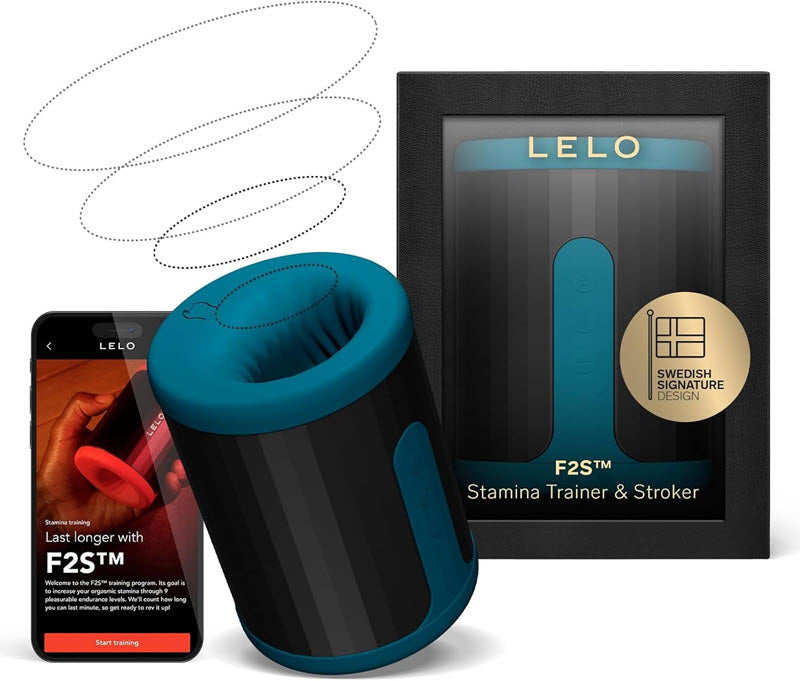 Lelo - F2s™ Teal Male Masturbator Blue