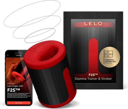 Lelo - F2s™ Teal Male Masturbator Red