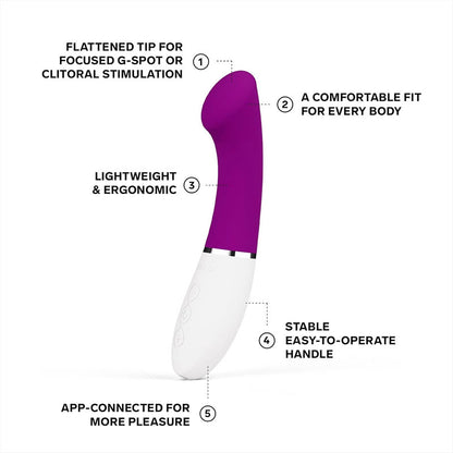 LELO Gigi 3 App-Controlled G-Spot Vibrator with 8 Pleasure Settings Pink