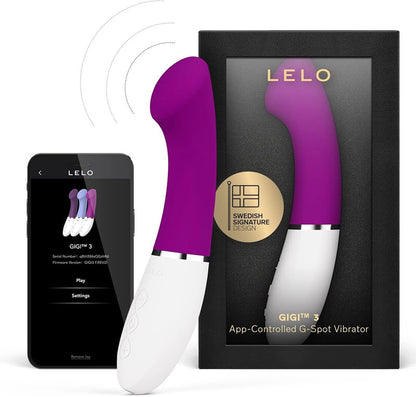 LELO Gigi 3 App-Controlled G-Spot Vibrator with 8 Pleasure Settings Pink