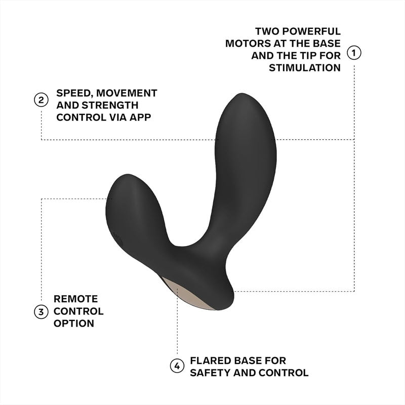 Lelo - Hugo 2 Black Prostate Massager