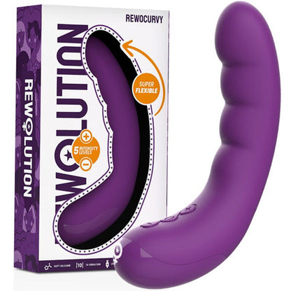 Rewolution - Vibromasseur flexible rechargeable Rewocurvy