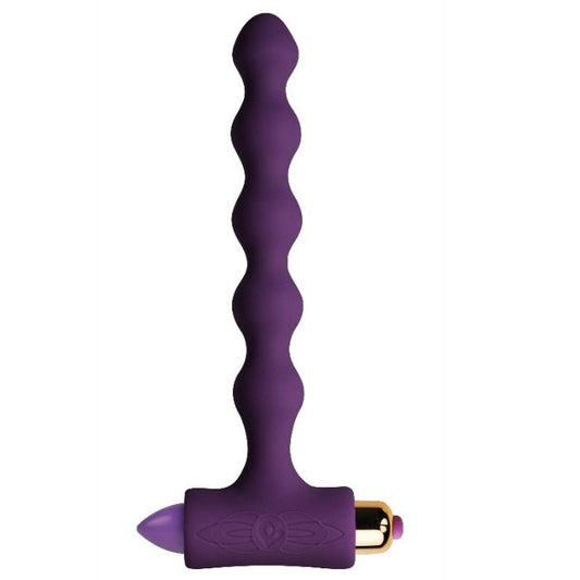 Rocks-Off - Plug anal avec vibration et perles Riverles Petite Sensations