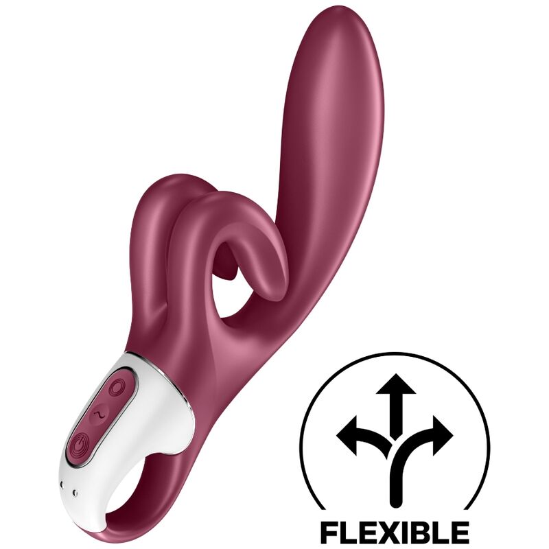 Satisfyer - Lapin vibrant Touch Me Rouge