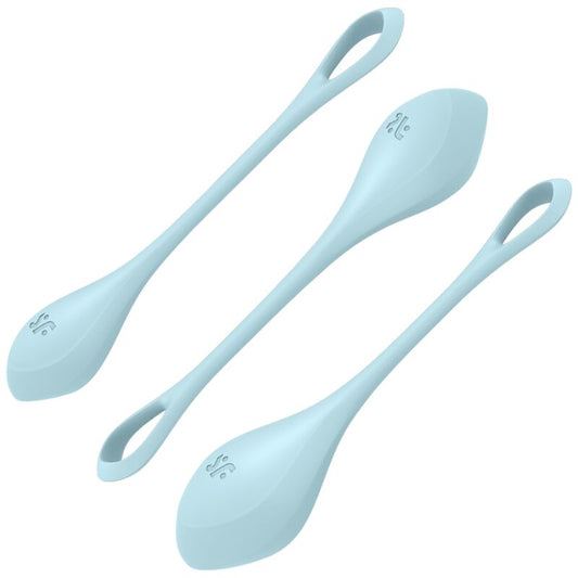 Satisfyer - Kit d'entraînement Yoni Power 2 Bleu