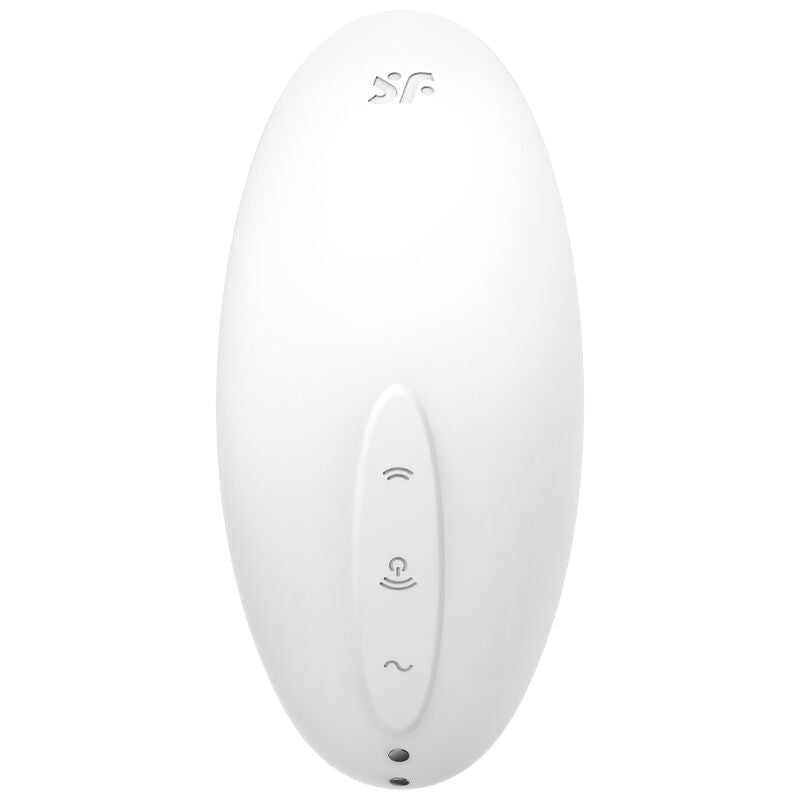 Satisfyer - Stimulateur et vibrateur à impulsion d'air Vulva Lover 2 Blanc