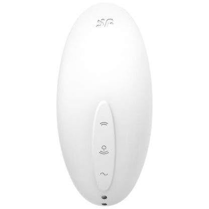 Satisfyer - Stimulateur et vibrateur à impulsion d'air Vulva Lover 2 Blanc