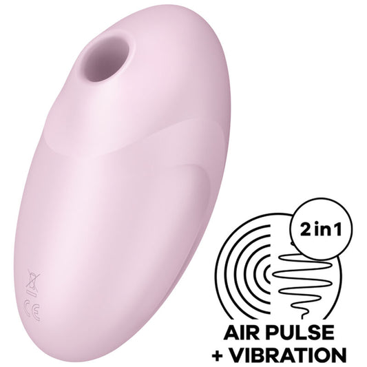 Satisfyer - Stimulateur et vibrateur à impulsion d'air Vulva Lover 3 Rose