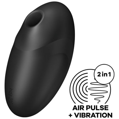 Satisfyer - Stimulateur et vibrateur à impulsion d'air Vulva Lover 3 Noir