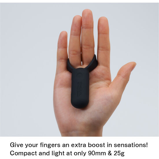 TENGA - SVR SMART BLACK VIBRATOR RING - The Intimacy Studio