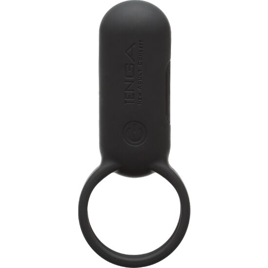 TENGA - SVR SMART BLACK VIBRATOR RING - The Intimacy Studio