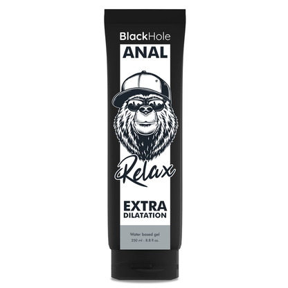 Trou noir - Gel à base d'eau pour dilatation anale 250 ml