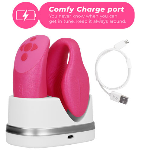 We-Vibe - Chorus Vibrator For Couples With Pink Squeeze Control