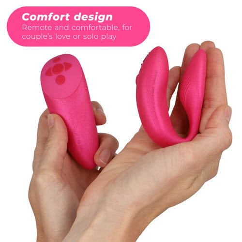 We-Vibe - Vibromasseur Chorus pour couples avec contrôle de pression rose