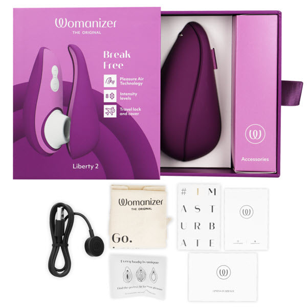 Womanizer - Stimulateur et suceur de clitoris Liberty 2 Vert clair