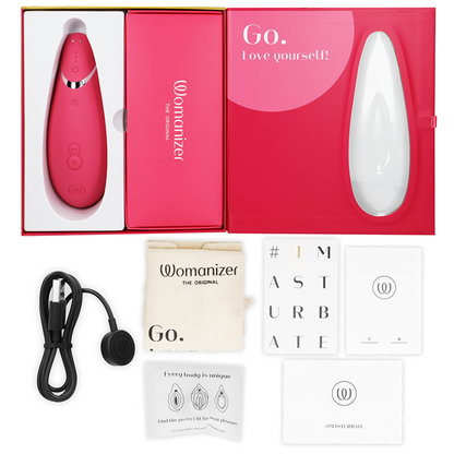 Womanizer - Stimulateur clitoridien Premium 2 Framboise