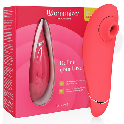 Womanizer - Stimulateur clitoridien Premium 2 Framboise