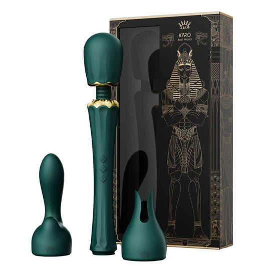 ZALO - KYRO WAND GREEN - The Intimacy Studio