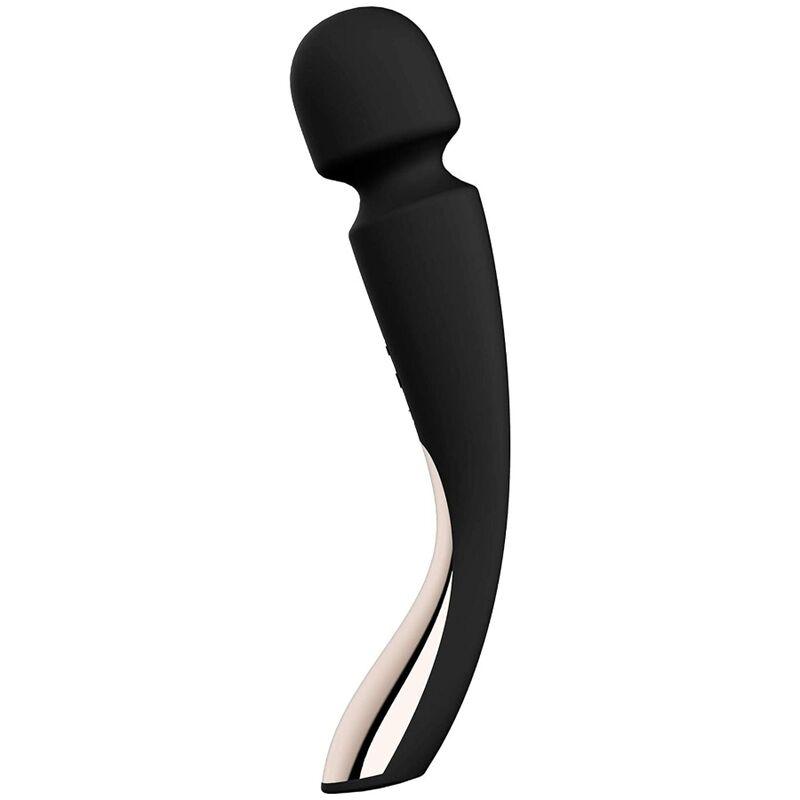 LELO - SMART MEDIUM WAND 2 BLACK MASSAGER - The Intimacy Studio