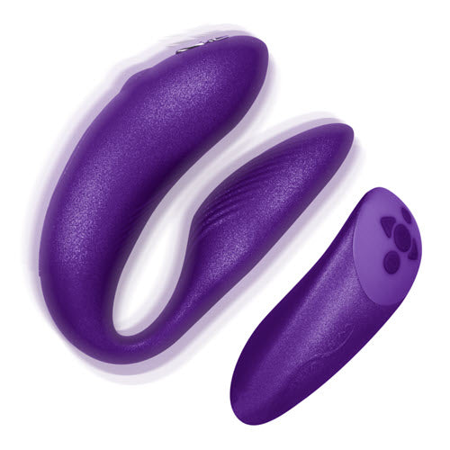 We-Vibe - Vibromasseur Chorus pour couples avec contrôle de pression Lila