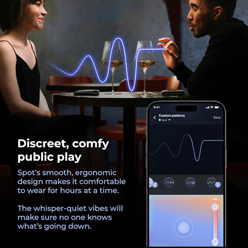 Kiiroo - Spot Kiss Me U-Shaped Vibrator Pink