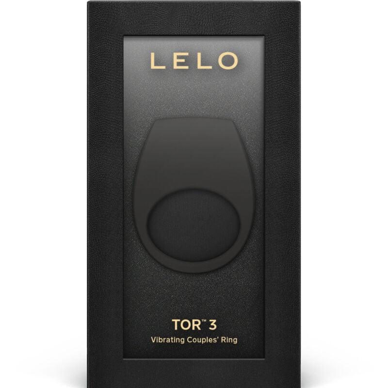 LELO - TOR 3 BLACK VIBRATOR RING - The Intimacy Studio