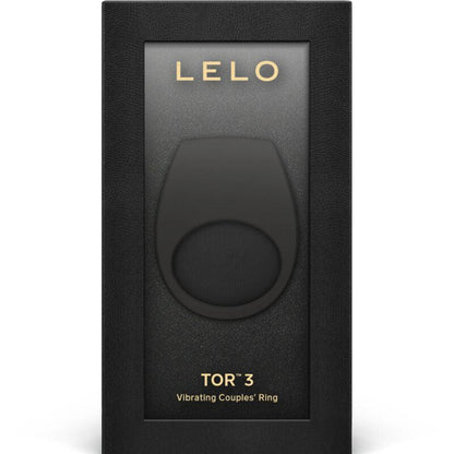 LELO - TOR 3 BLACK VIBRATOR RING - The Intimacy Studio