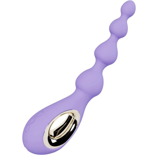 LELO - SORAYA BEADS VIOLET ANAL MASSAGER - The Intimacy Studio