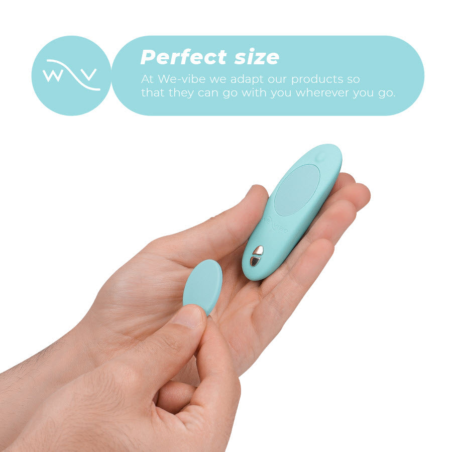 We-Vibe - Moxie+ Remote Controlled Panty Vibrator Aqua