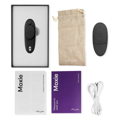 We-Vibe - Moxie+ Remote Controlled Panty Vibrator Black